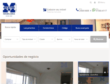 Tablet Screenshot of mestreimobiliaria.com.br